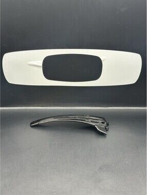 Oakley Batwolf OEM Polished Black Gold Text Right Replacement Arm